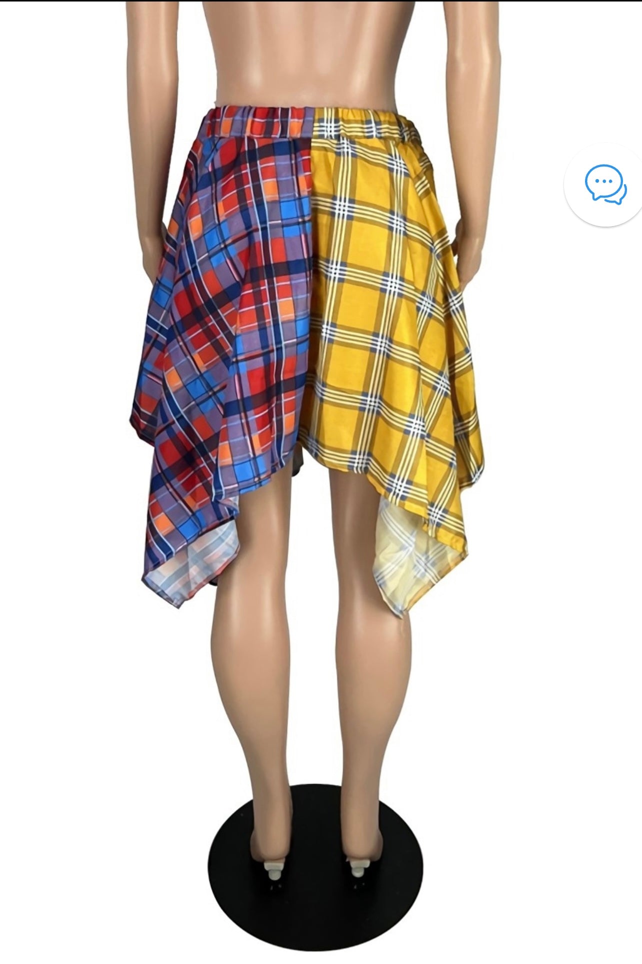 Plaid skirt